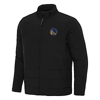 Men's Antigua Golden State Warriors Swelter Full-Zip Puffer Jacket