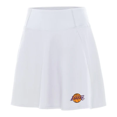 Women's Antigua White Los Angeles Lakers Chip Skort