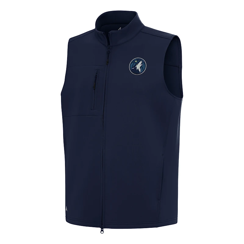 Men's Antigua Navy Minnesota Timberwolves Demand Full-Zip Vest
