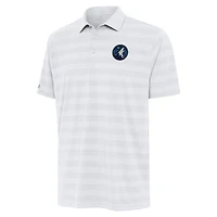 Men's Antigua White Minnesota Timberwolves Tunnel Polo