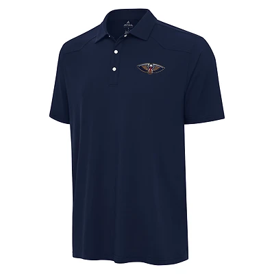 Men's Antigua  Navy New Orleans Pelicans Western Polo
