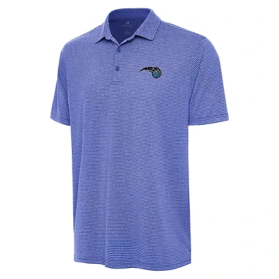 Men's Antigua  Heather Blue Orlando Magic Scheme Polo