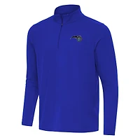 Men's Antigua Royal Orlando Magic Intent Quarter-Zip Top