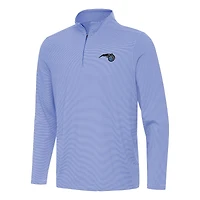 Men's Antigua  Royal Orlando Magic Twine Quarter-Zip Top