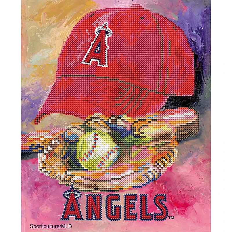 Los Angeles Angels Diamond Art Craft Kit