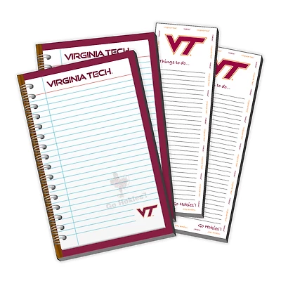 Virginia Tech Hokies 4-Pack Memo Pad & Things To Do Pad