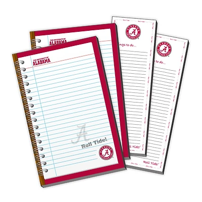 Alabama Crimson Tide 4-Pack Memo Pad & Things To Do Pad
