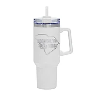 White South Carolina Gamecocks 40oz. Rocky My State Tumbler