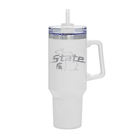 White Michigan State Spartans 40oz. Rocky My State Tumbler