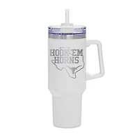 White Texas Longhorns 40oz. Rocky My State Tumbler