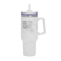 White Texas A&M Aggies 40oz. Rocky My State Tumbler