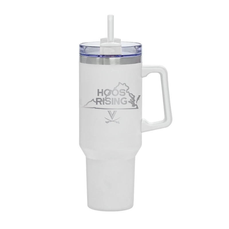 White Virginia Cavaliers 40oz. Rocky My State Tumbler