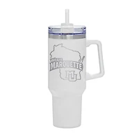 White Marquette Golden Eagles 40oz. Rocky My State Tumbler