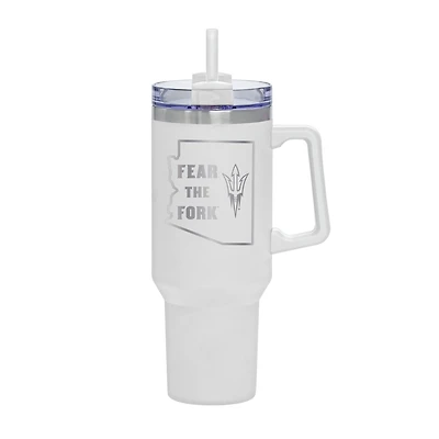 White Arizona State Sun Devils 40oz. Rocky My State Tumbler