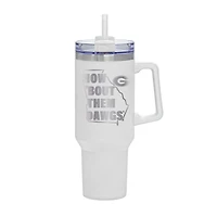 White Georgia Bulldogs 40oz. Rocky My State Tumbler