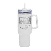 White Cincinnati Bearcats 40oz. Rocky My State Tumbler