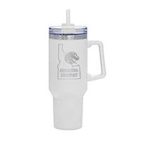 White Boise State Broncos 40oz. Rocky My State Tumbler