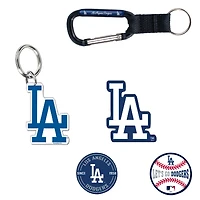 WinCraft Los Angeles Dodgers 5-Pack Key Ring and Fridge Magnet Set