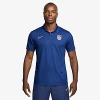 Men's Nike  Blue USMNT Victory Performance Polo