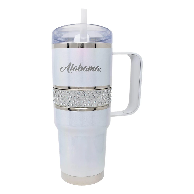 Alabama Crimson Tide 32oz. MyBevi Rhinestone Hollywood Travel Mug