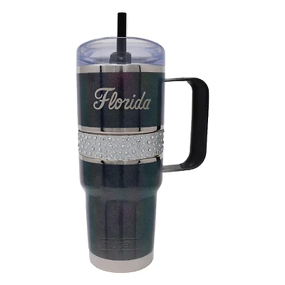Florida Gators 32oz. MyBevi Rhinestone Hollywood Travel Mug