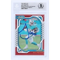 Tyreek Hill Miami Dolphins Autographed 2022 Panini Absolute Spectrum Red #49 #/100 Beckett Fanatics Witnessed Authenticated Card