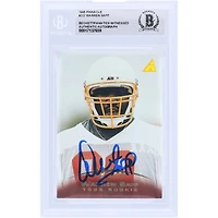 Warren Sapp Tampa Bay Buccaneers Autographed 1995 Pinnacle #222 Beckett Fanatics Witnessed Authenticated Rookie Card