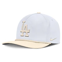 Men's Nike  White/Cream Los Angeles Dodgers Pro Performance Snapback Hat