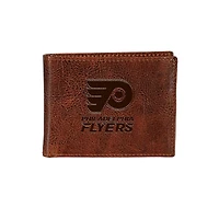 Philadelphia Flyers Bi-Fold Leather Passcase Wallet