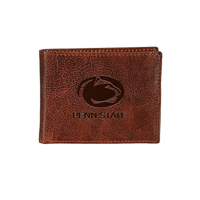 Penn State Nittany Lions Bi-Fold Leather Passcase Wallet