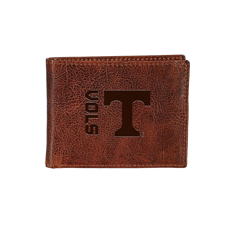 Tennessee Volunteers Bi-Fold Leather Passcase Wallet