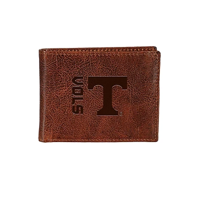 Tennessee Volunteers Bi-Fold Leather Passcase Wallet