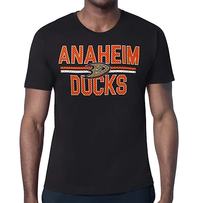 Men's Starter Anaheim Ducks Mesh Look Team Name T-Shirt