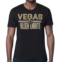 Men's Starter Vegas Golden Knights Mesh Look Team Name T-Shirt