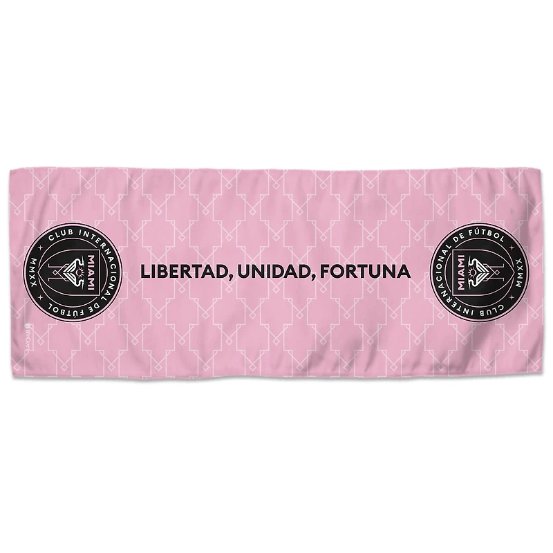WinCraft Inter Miami CF 12" x 30" Double-Sided Cooling Towel