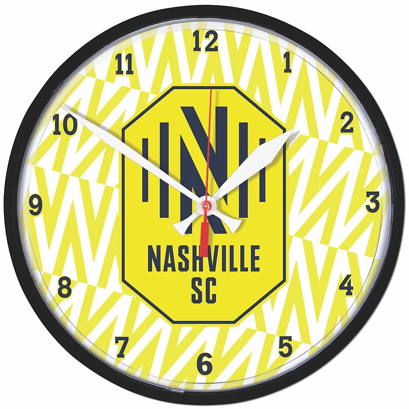 WinCraft Nashville SC 12.75” Round Wall Clock