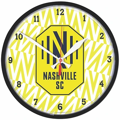 WinCraft Nashville SC 12.75” Round Wall Clock