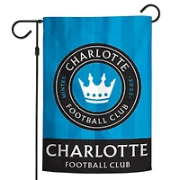 WinCraft Charlotte FC 2-Sided 12'' x 18'' Applique Garden Flag