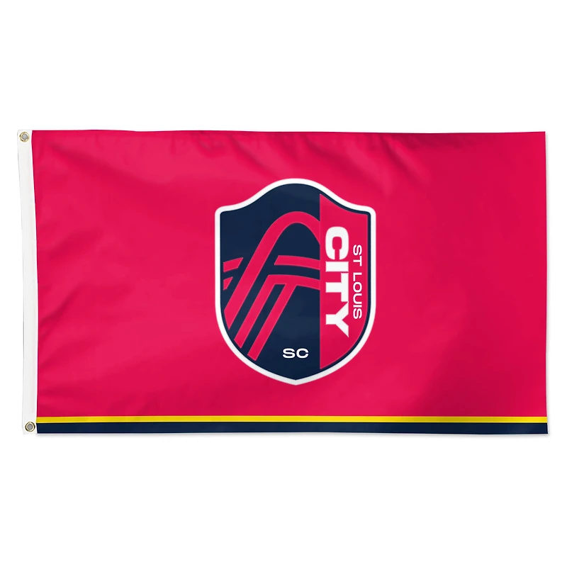 WinCraft St. Louis City SC Two-Sided 3' x 5' Applique Flag