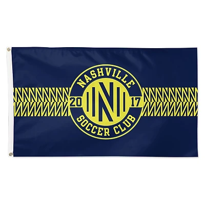 WinCraft Nashville SC Two-Sided 3' x 5' Applique Flag