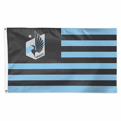 WinCraft Minnesota United FC 3' x 5' 1-Sided Deluxe Flag
