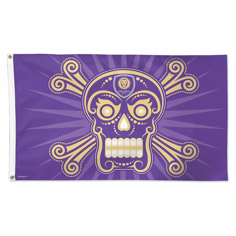 WinCraft Orlando City SC 3' x 5' 1-Sided Deluxe Flag