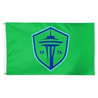 WinCraft Seattle Sounders FC 3' x 5' 1-Sided Deluxe Flag