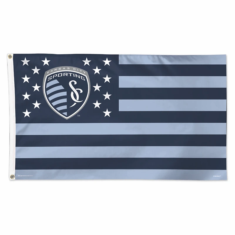 WinCraft Sporting Kansas City 3' x 5' 1-Sided Deluxe Flag