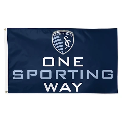 WinCraft Sporting Kansas City 3' x 5' 1-Sided Deluxe Flag