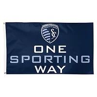 WinCraft Sporting Kansas City 3' x 5' 1-Sided Deluxe Flag