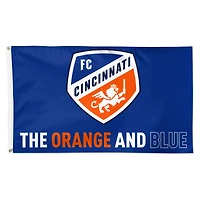 WinCraft FC Cincinnati 3' x 5' 1-Sided Deluxe Flag