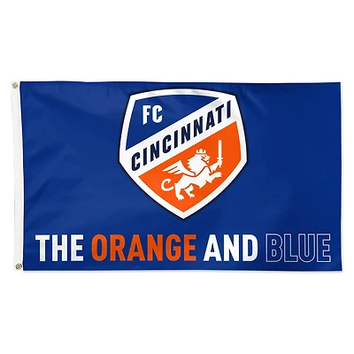 WinCraft FC Cincinnati 3' x 5' 1-Sided Deluxe Flag