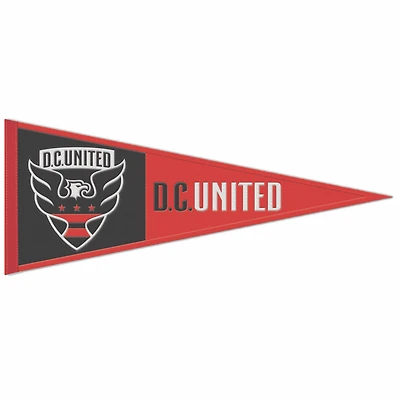 WinCraft D.C. United 13" x 32" Wool Primary Logo Pennant