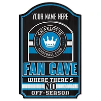 WinCraft Charlotte FC Personalized 11'' x 17'' Wood Sign